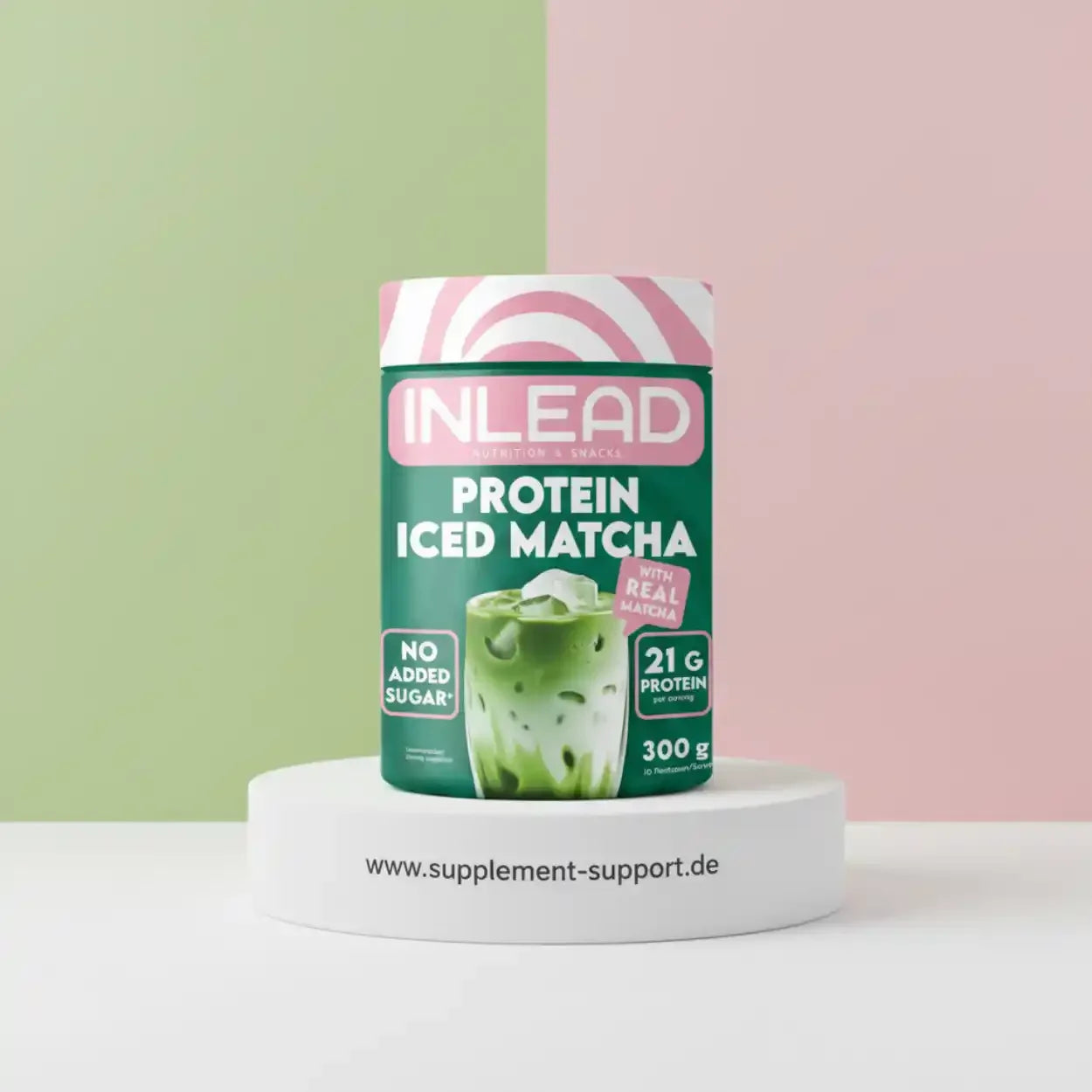Inlead Protein Iced Matcha 300g - Supplement Support