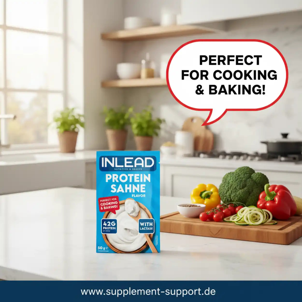 Inlead Protein Sahne 30g Probe - Supplement Support