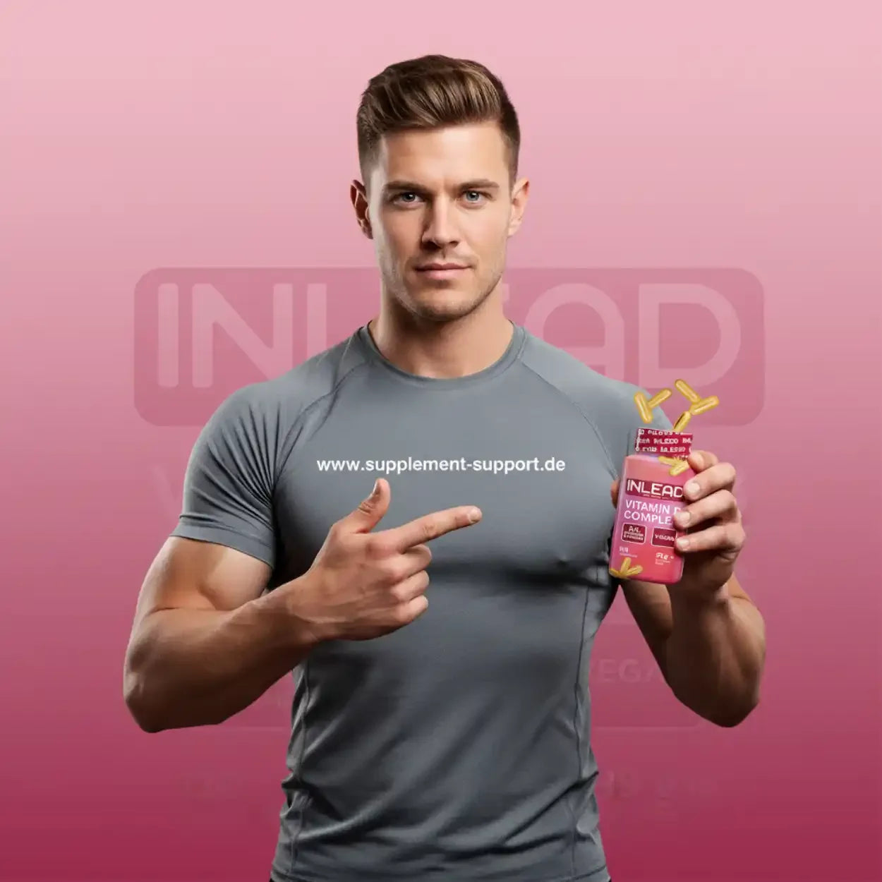 Inlead Vitamin B Complex 120 Caps - Supplement Support