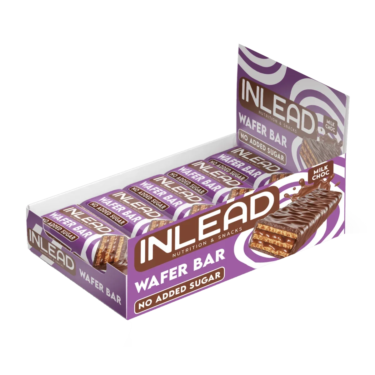 Inlead Wafer Bar 45g - Milk Choc