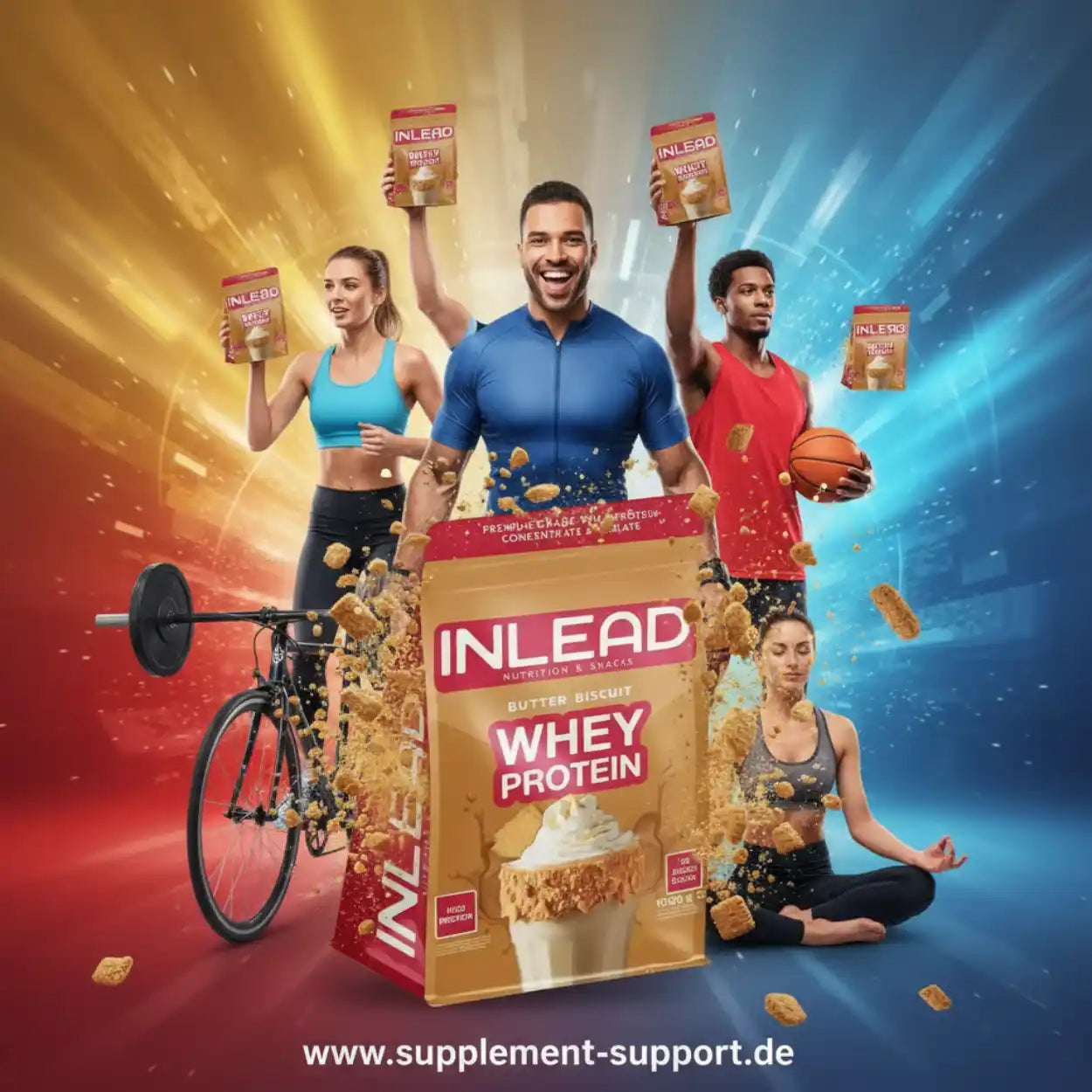 Inlead Whey Protein 1000g