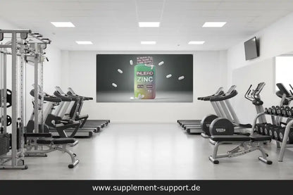 Zink Nahrungsergänzungsmittel im Fitnessstudio, ideal für Sportler und Vitamine