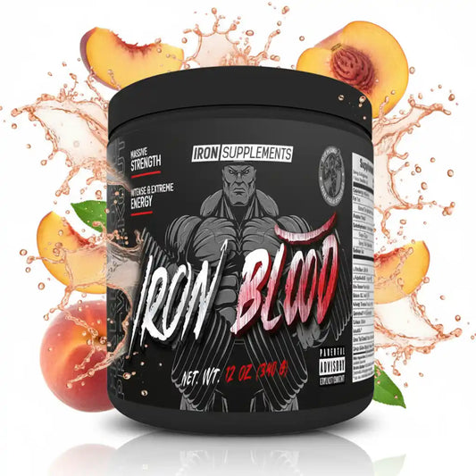 Iron Blood Pre-Workout Booster 340g - Supplement Support