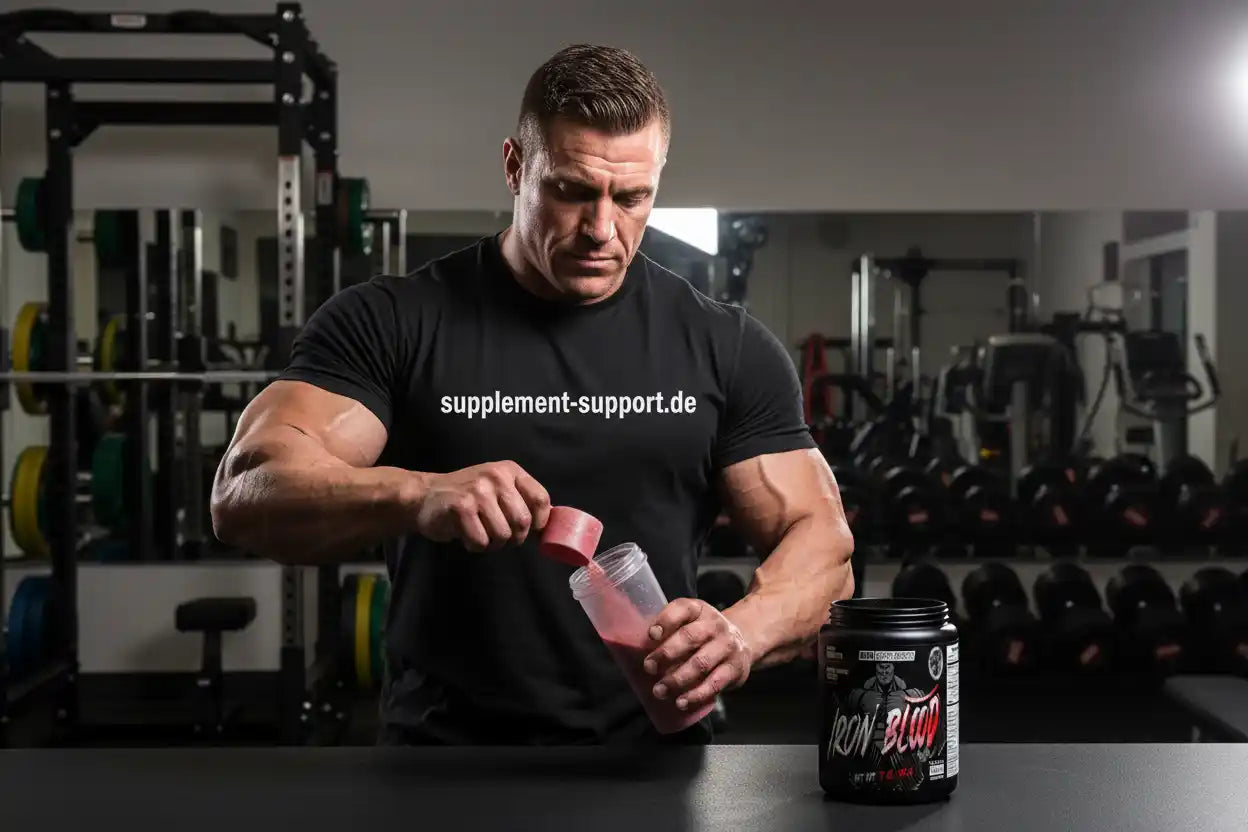 Iron Blood Pre-Workout Booster 340g - Supplement Support