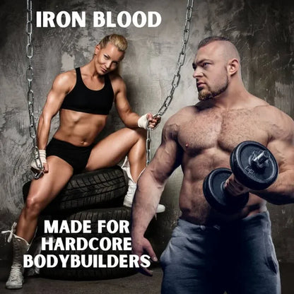 Iron Blood Pre-Workout Booster 340g - Supplement Support