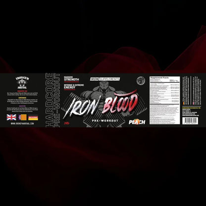 Iron Blood Pre-Workout Booster 340g