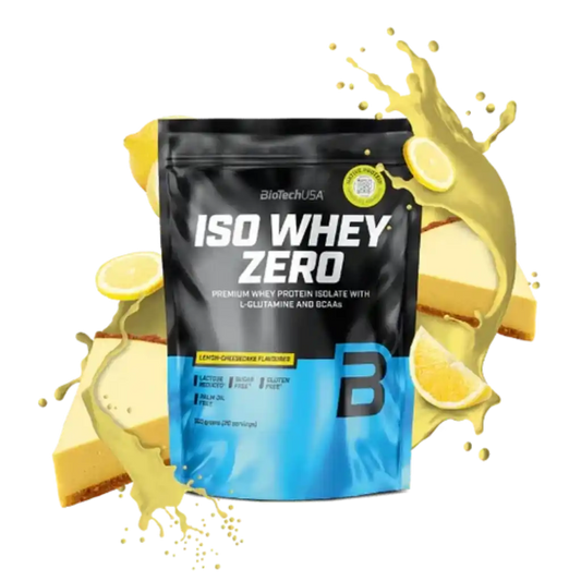 BioTech USA Iso Whey Zero Protein Pulver 500g