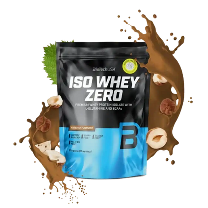 BioTech USA Iso Whey Zero Protein Pulver 500g