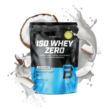 BioTech USA Iso Whey Zero Protein Pulver 500g