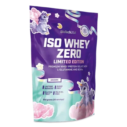 BioTech USA Iso Whey Zero Protein Pulver 500g