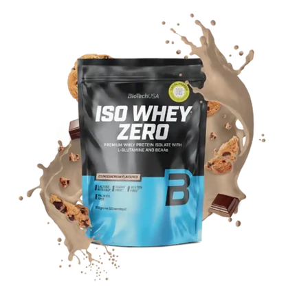 BioTech USA Iso Whey Zero Protein Pulver 500g