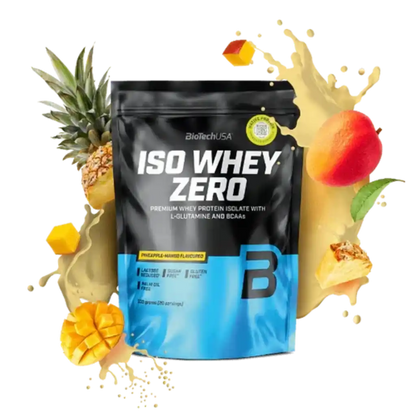 BioTech USA Iso Whey Zero Protein Pulver 500g