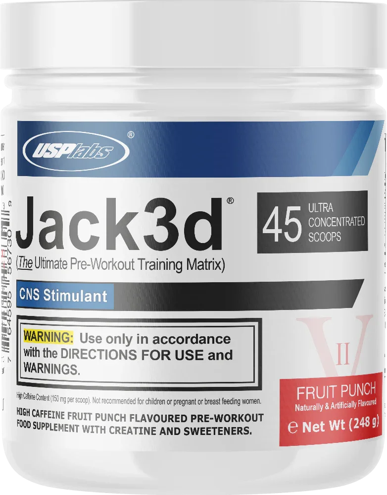 JACK3D ADVANCED Pre Workout Booster 248g - Supplement Support