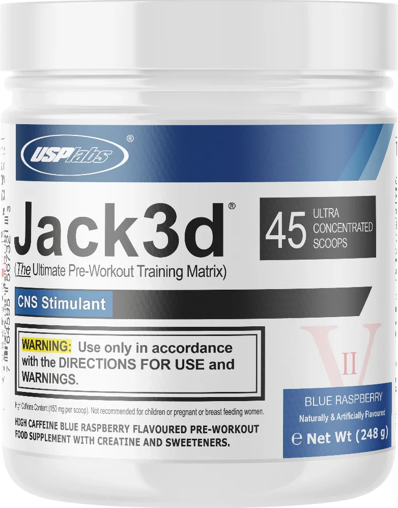JACK3D ADVANCED Pre Workout Booster 248g - Supplement Support
