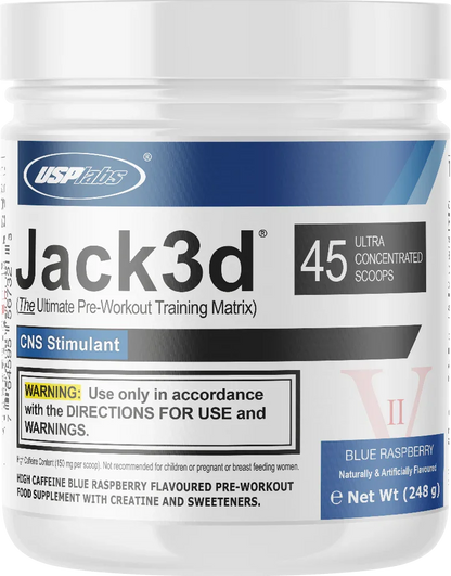 JACK3D ADVANCED Pre Workout Booster 248g - Supplement Support