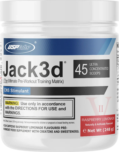 JACK3D ADVANCED Pre Workout Booster 248g - Supplement Support