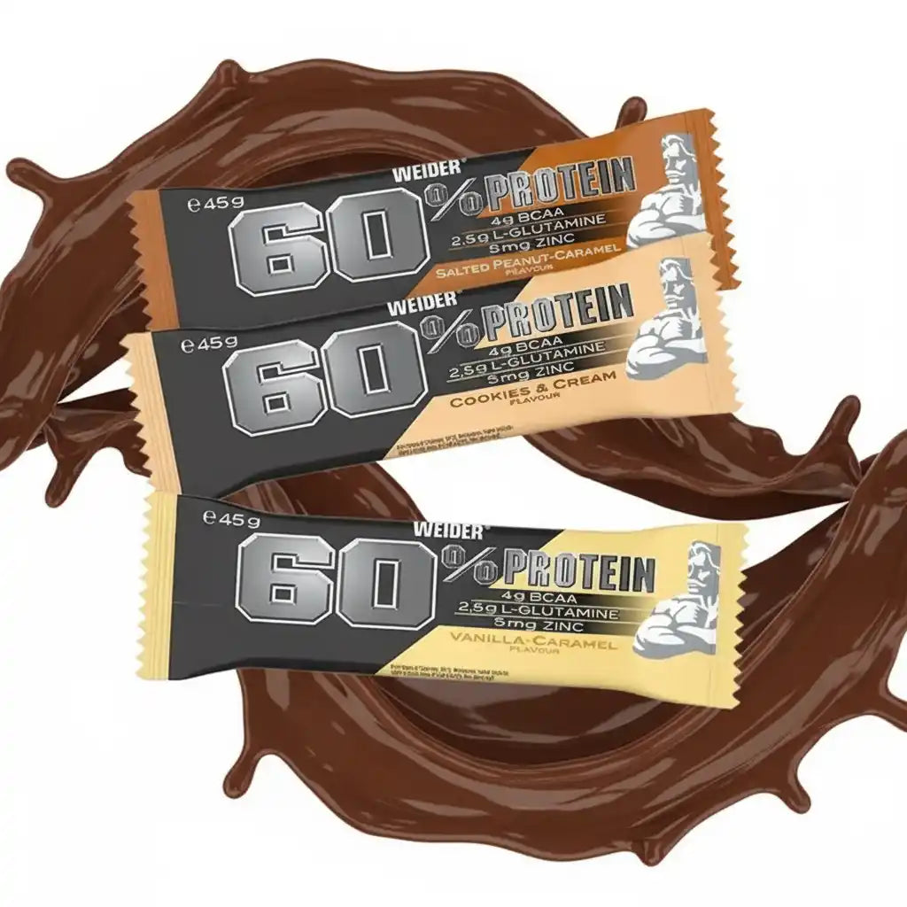 Joe Weider 60% Protein Bar, 45g - Supplement Support