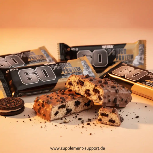 Barre protéinée Joe Weider 60 %, 45 g