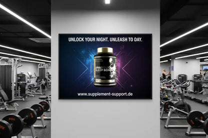 Anabolic Sleep Bombs Nahrungsergänzungsmittel im Fitnessstudio, ideal für Sportler und Muskelaufbau
