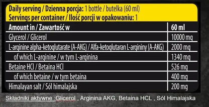 Kevin Levrone® Anabolic ON STAGE PUMP SHOTS 24x60ml - Supplement Support