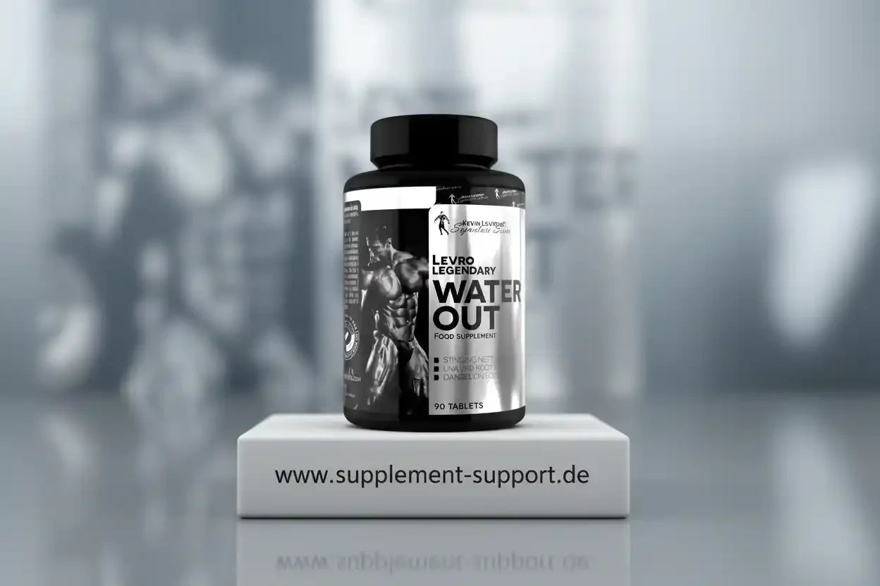 LevRo Legendary Water Out Nahrungsergänzungsmittel, 90 Tabletten für Sportler, Protein & Booster