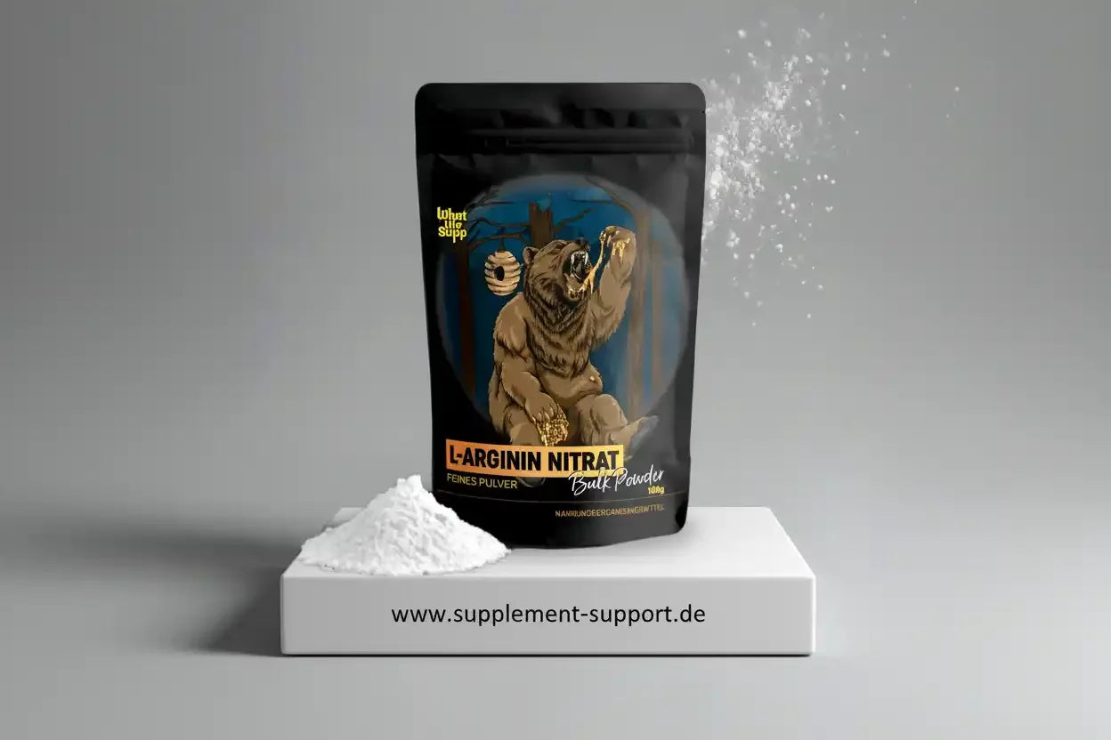 L-Arginin Nitrat Pulver 100g US xtreme Pump Booster - Supplement Support