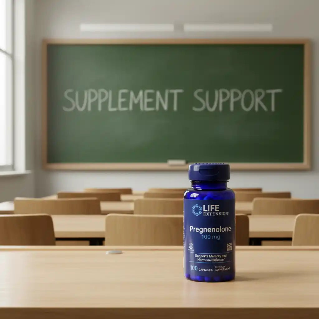 Life Extension - Pregnenolone 100 Kapseln 100mg - Supplement Support