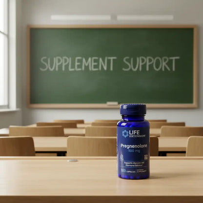 Life Extension - Pregnenolone 100 Kapseln 100mg - Supplement Support