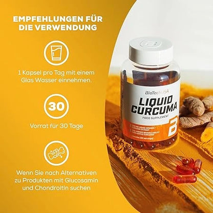 BioTech USA Liquide Curcuma 30 - Kapseln