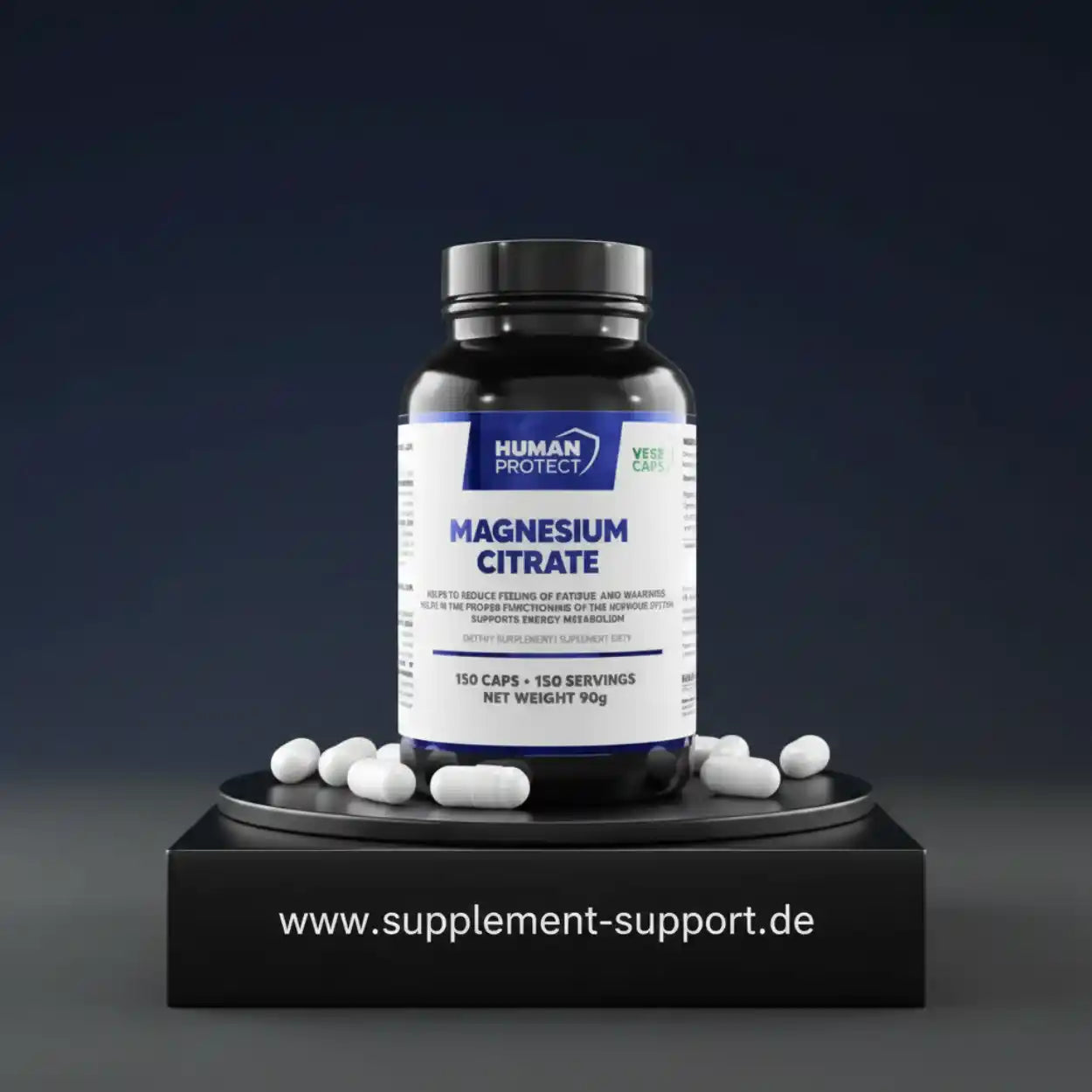 Magnesium Citrat 150 caps. 500mg