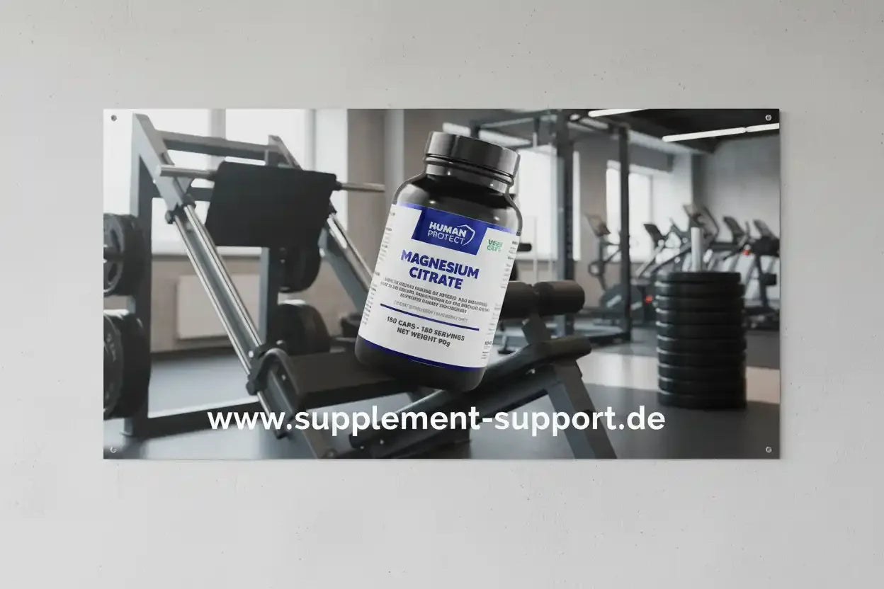 Magnesium Citrat 150 caps. 500mg - Supplement Support