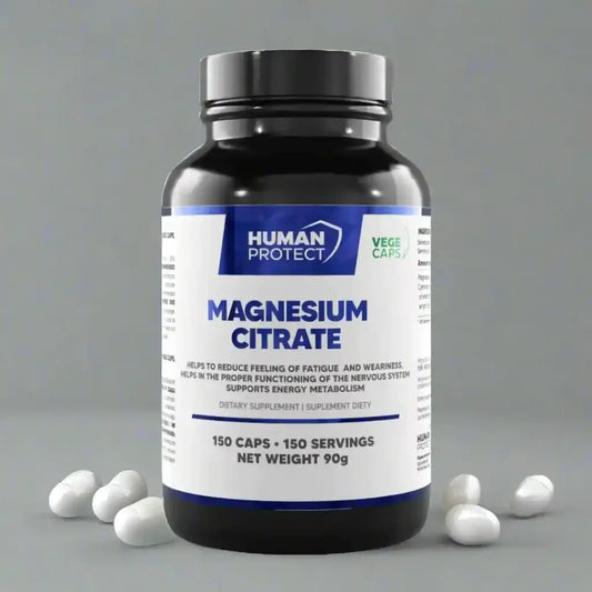 Magnesium Citrat 150 caps. 500mg - Supplement Support