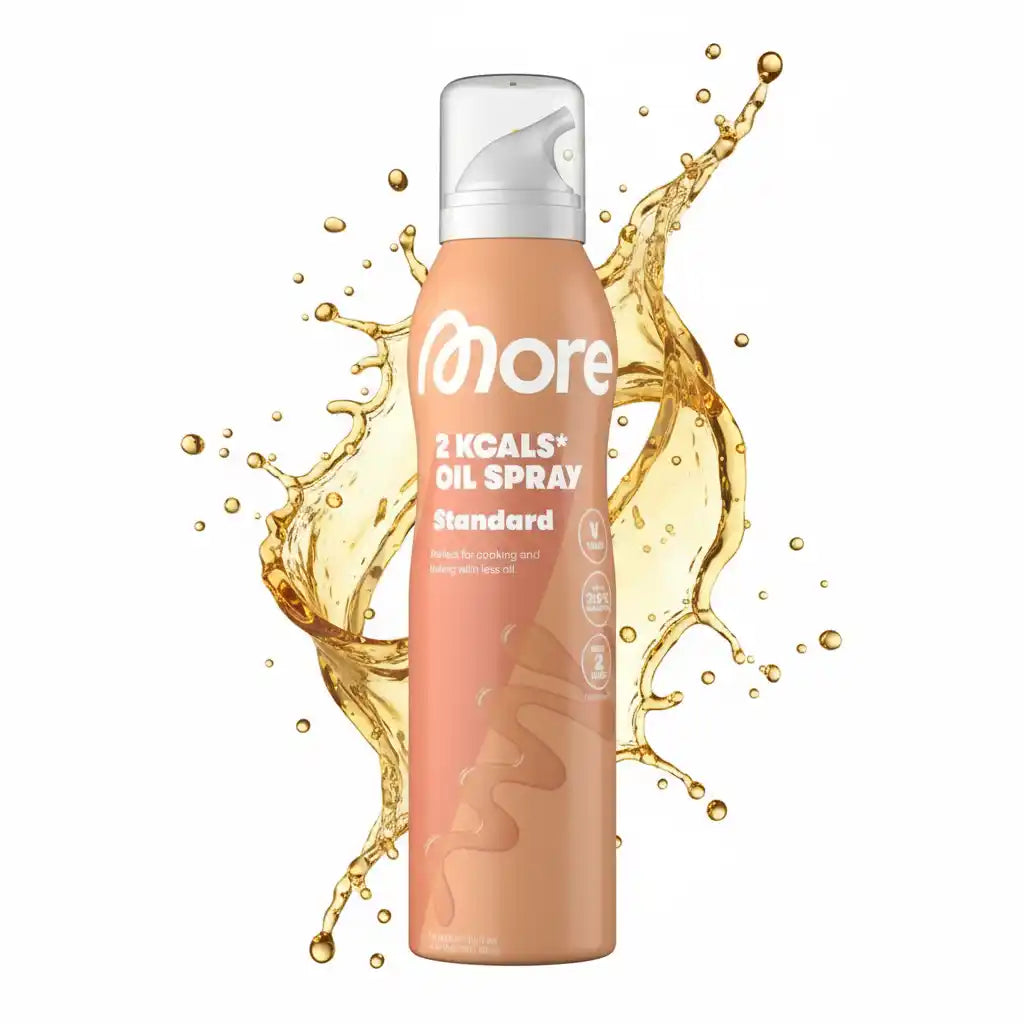 More 2 KCALS* Oil Spray Standard – gesundes Kochspray mit wenig Kalorien für Fitness & Ernährung
