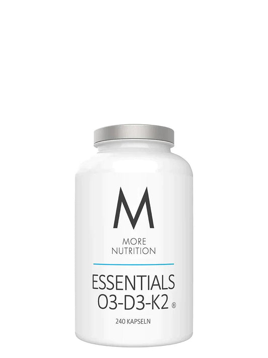 MORE NUTRITION ESSENTIALS O3-D3-K2 240 KAPSELN - Supplement Support