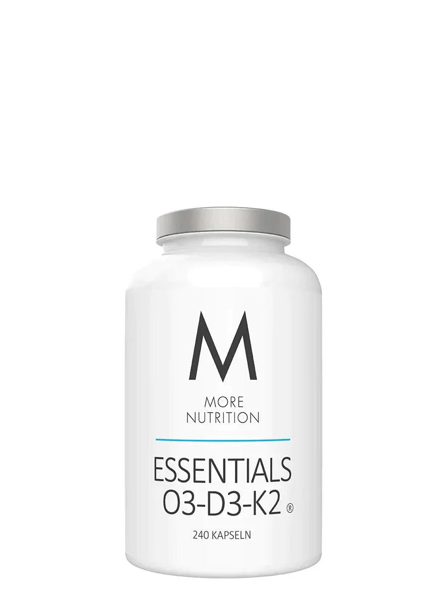 MORE NUTRITION ESSENTIALS O3-D3-K2 240 KAPSELN - Supplement Support