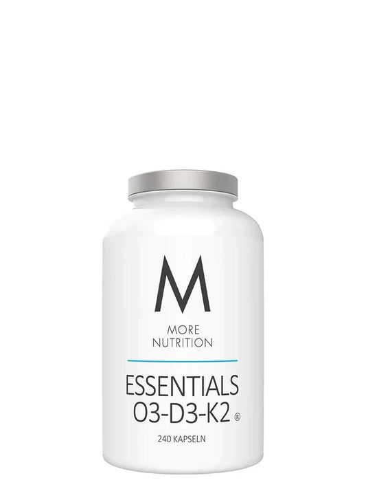 MORE NUTRITION ESSENTIALS O3-D3-K2 240 KAPSELN - Supplement Support