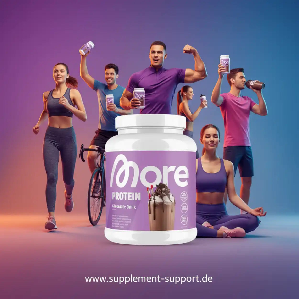 MORE NUTRITION TOTAL PROTEIN - 600G