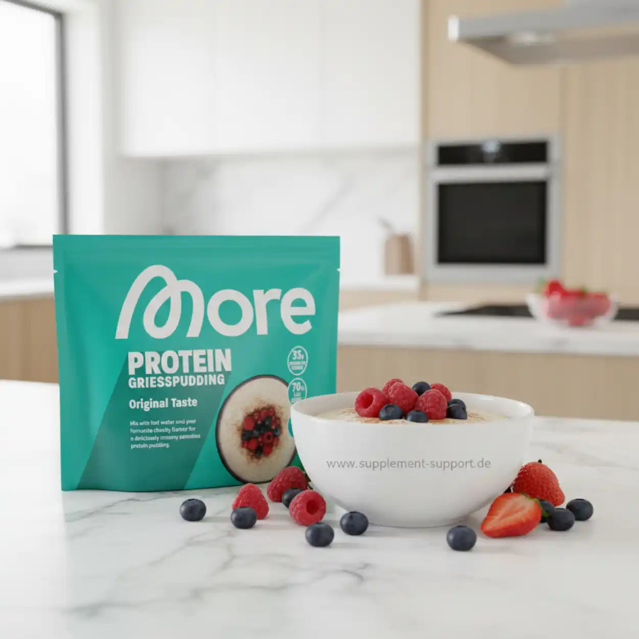 More Protein Grießpudding 60g - Supplement Support