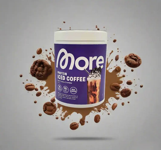 MORE PROTEIN ICED COFFEE, 300g - Supplement Support
