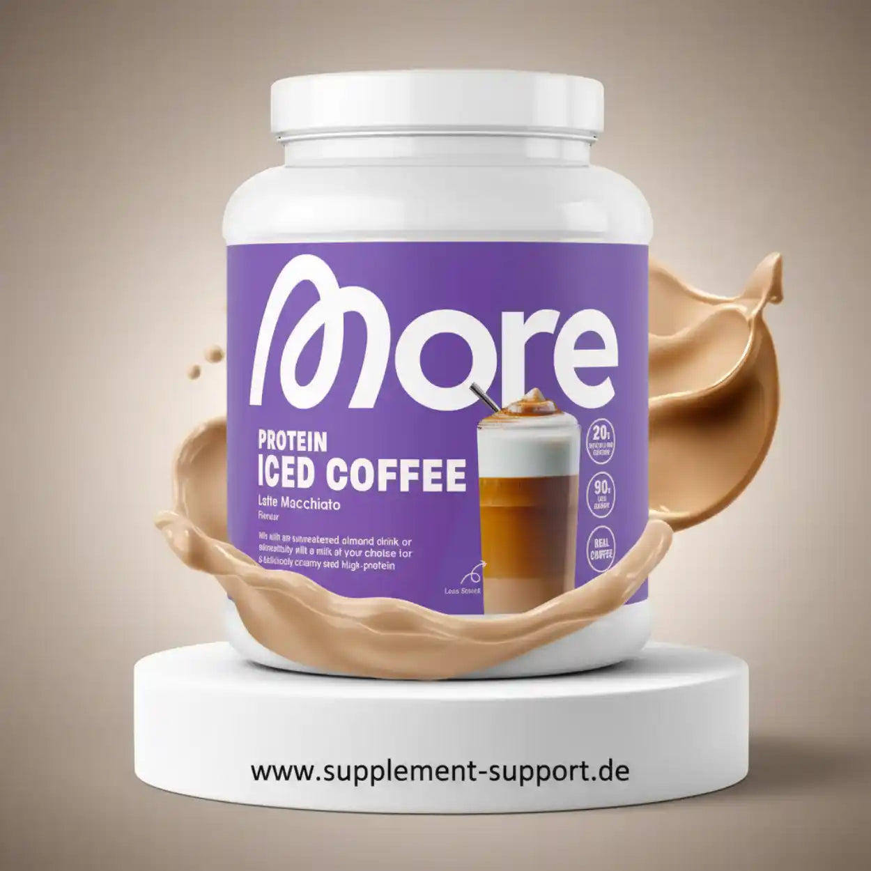 CAFÉ GLACÉ PLUS PROTÉINÉ, 500 g