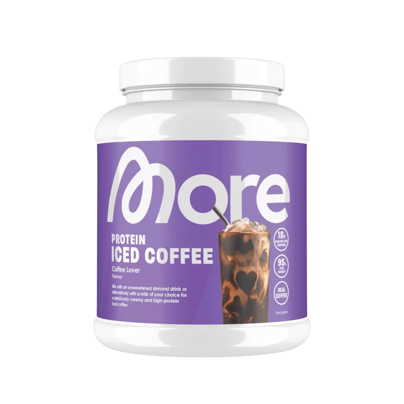 MORE PROTEIN ICED COFFEE, 500G - Supplement Support