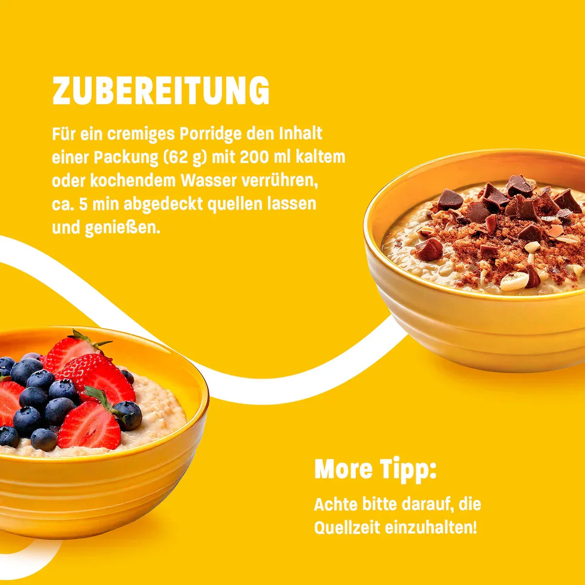 More Protein Porridge 62g - Original Taste - Supplement Support