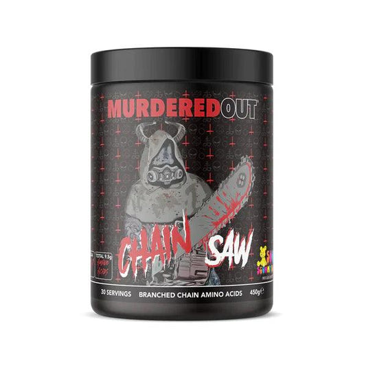 Murdered Out Chainsaw BCAAs, 450g - Supplement Support