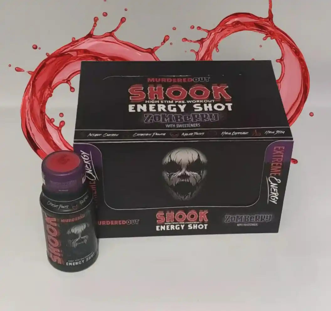 Murdered Out ENERGY Shook Shot 12x60ml
