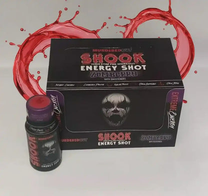 Murdered Out ENERGY Shook Shot 12x60ml