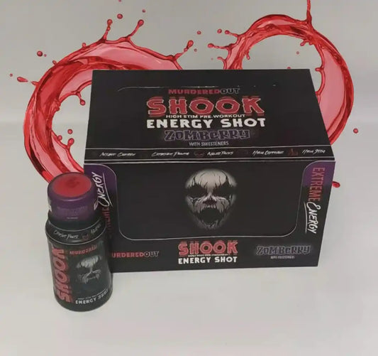 Murdered Out ENERGY Shook Shot 12x60ml