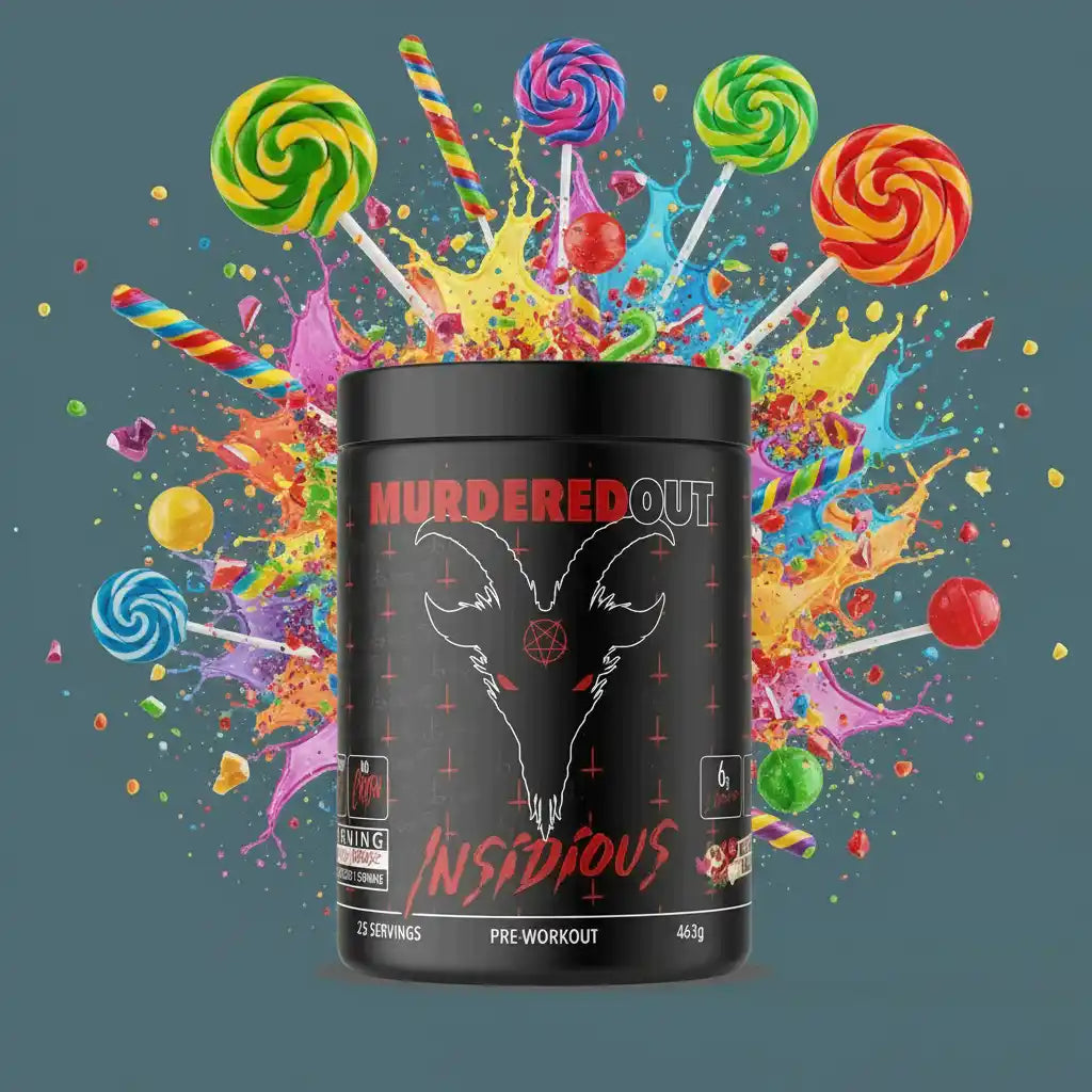 Murdered Out Insidious 463g Pre Workout Booster - Supplement Support
