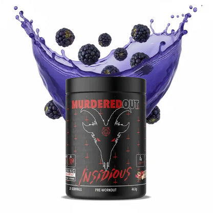 Murdered Out Insidious 463g Pre Workout Booster - Supplement Support
