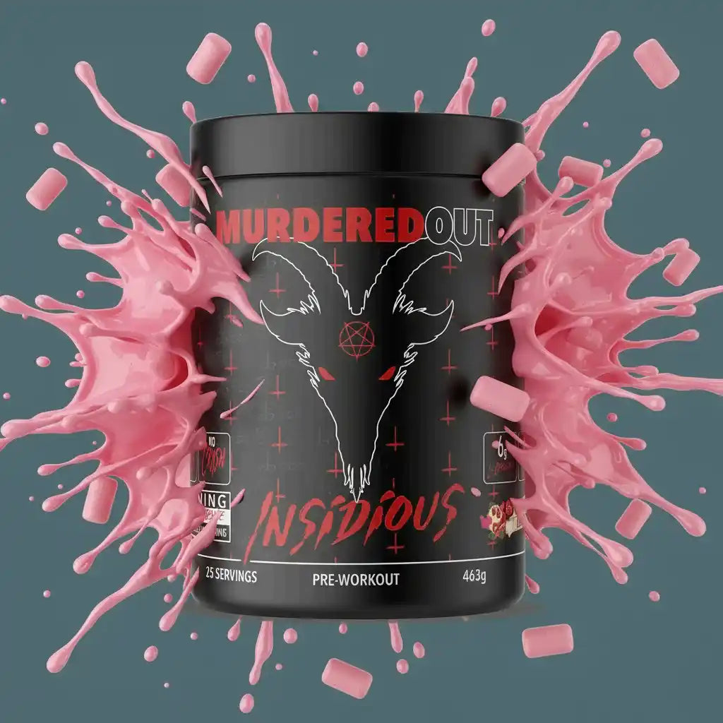 Murdered Out Insidious 463g Pre Workout Booster - Supplement Support