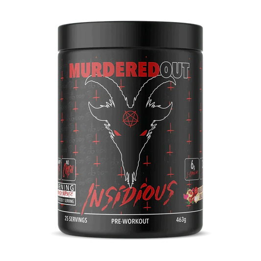 Murdered Out Insidious 463g Pre Workout Booster - Supplement Support